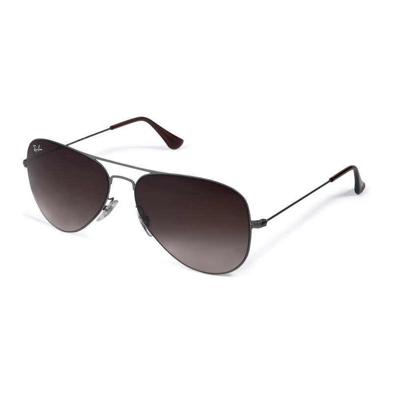 Ray-Ban Metal Aviator Gradient Sunglasses