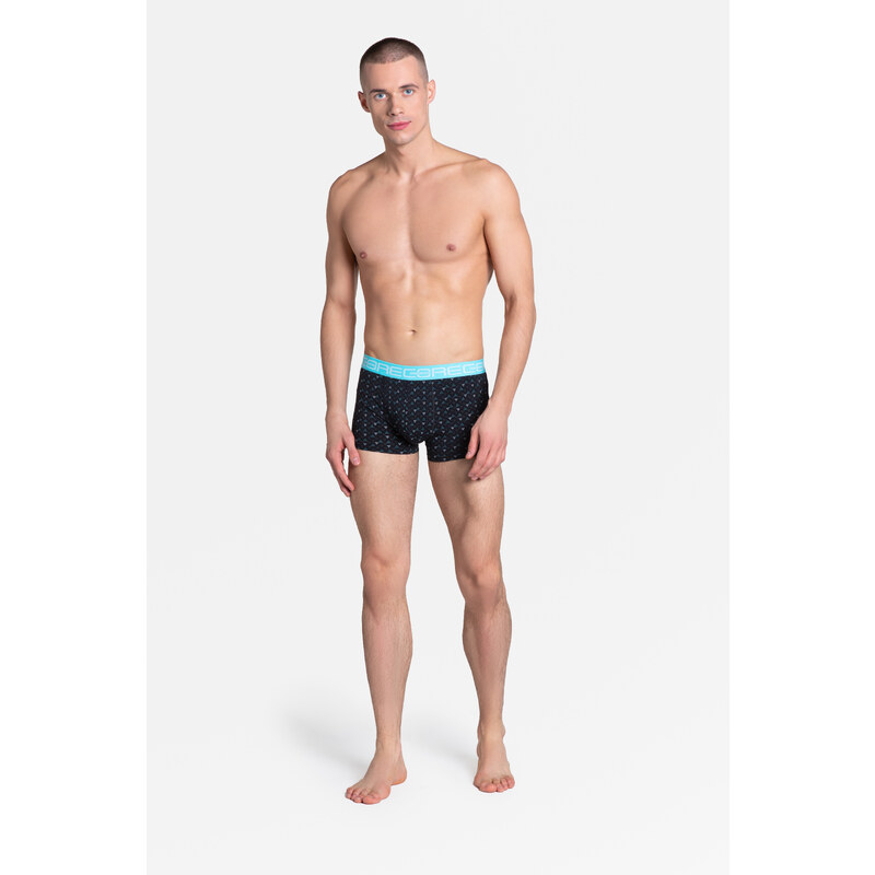 Henderson Origin Boxerky 38295-MLC Sada 2 kusů Black-Navy Black-Navy