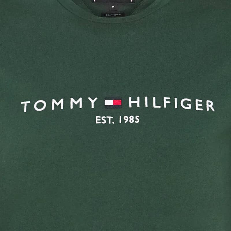 Pánské zelené triko Tommy Hilfiger