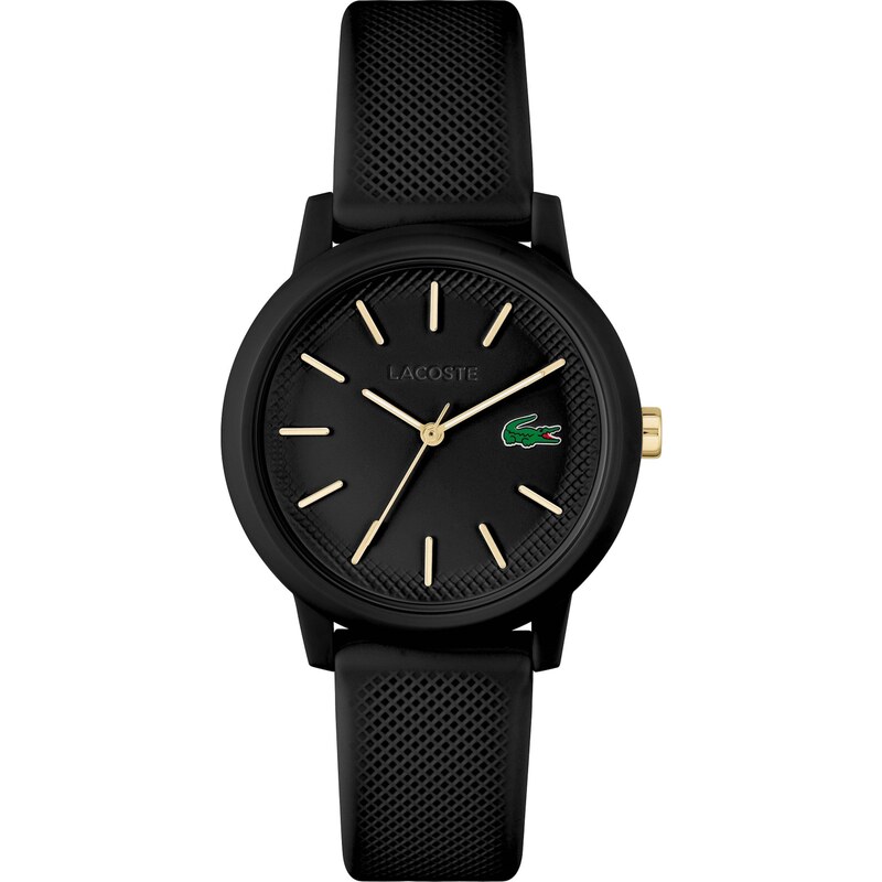 LACOSTE Analogové hodinky zlatá / zelená / černá 76670977