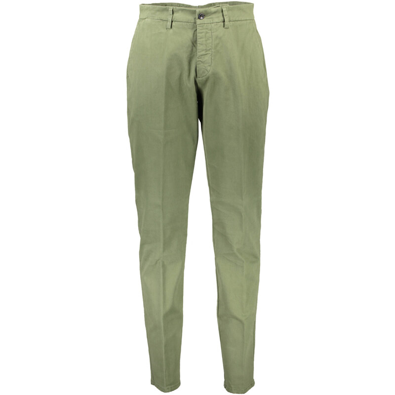 Pánské zelené chino kalhoty Harmont & Blaine