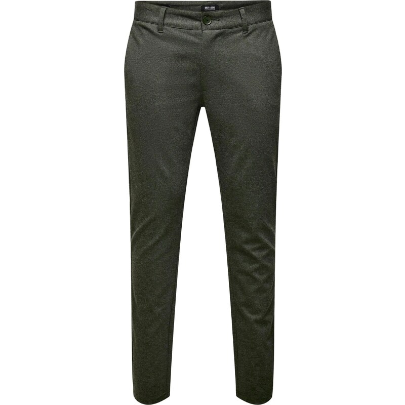 Only & Sons Chino kalhoty 'Mark' olivová