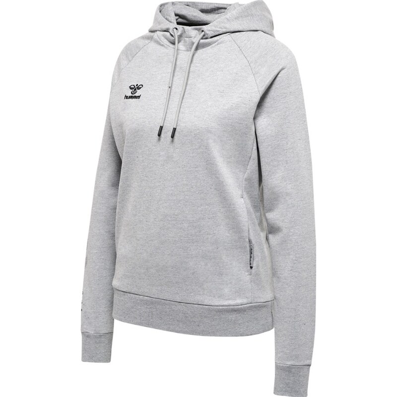 Mikina Hummel hmlMOVE GRID COTTON HOODIE WOMAN 214787-2006