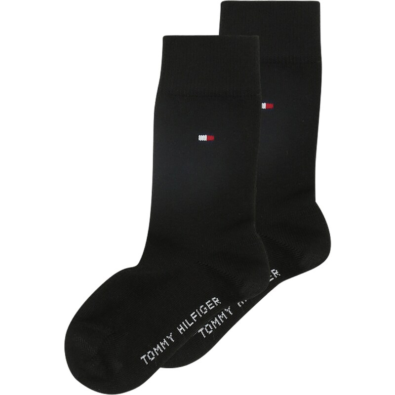 TOMMY HILFIGER Ponožky černá