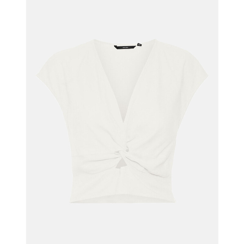 VERO MODA VMJESMILO C/S CROP TOP WVN GA