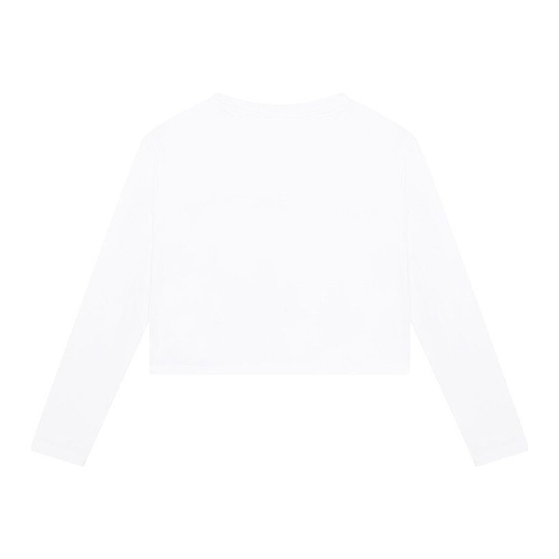 Dětská bavlněná košile s dlouhým rukávem Michael Kors bílá barva