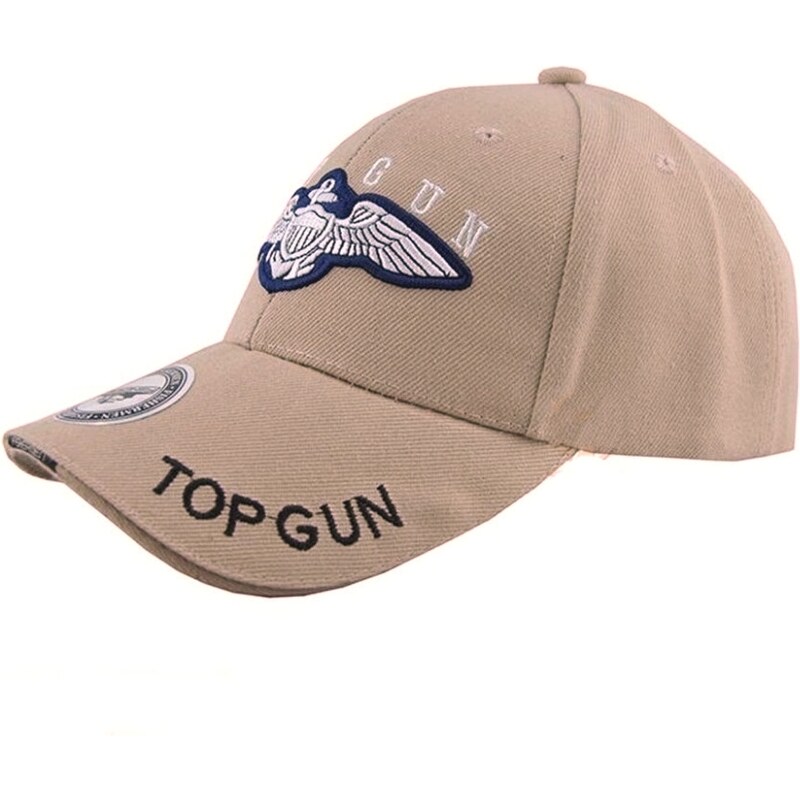 EA Kšiltovka Baseball Top Gun béžová