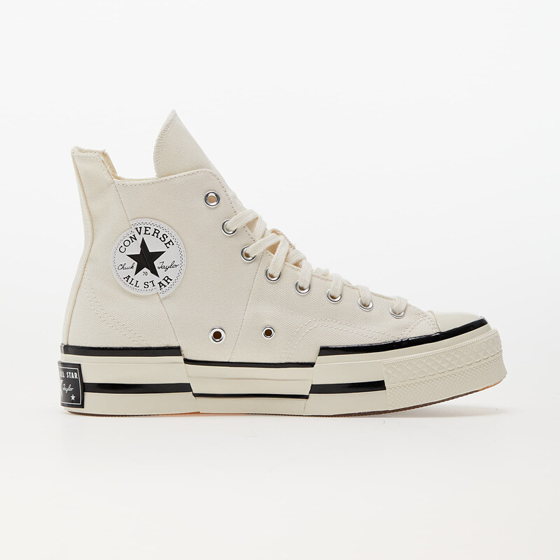 Converse Chuck 70 Plus Egret/ Black/ Egret