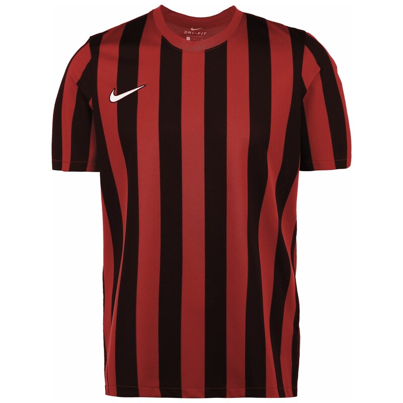 NIKE Funkční tričko Division IV červená třešeň / černá / bílá