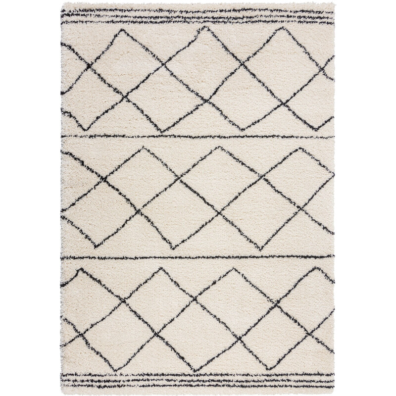 Flair Rugs koberce Kusový koberec Dakari Kush Berber Ivory - 120x170 cm