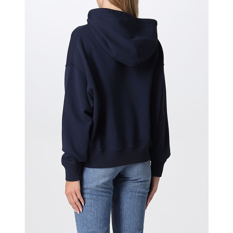 RALPH LAUREN LTHR PLY HD-LONG SLEEVE-SWEATSHIRT