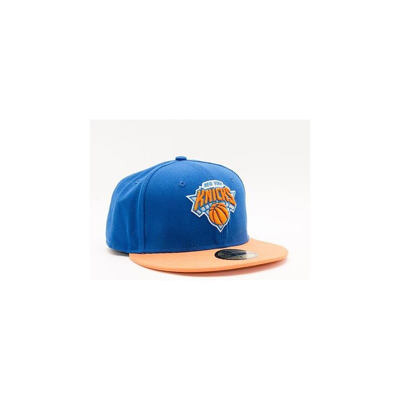 Kšiltovka New Era 59FIFTY NBA Basic New York Knicks - Blue / Orange