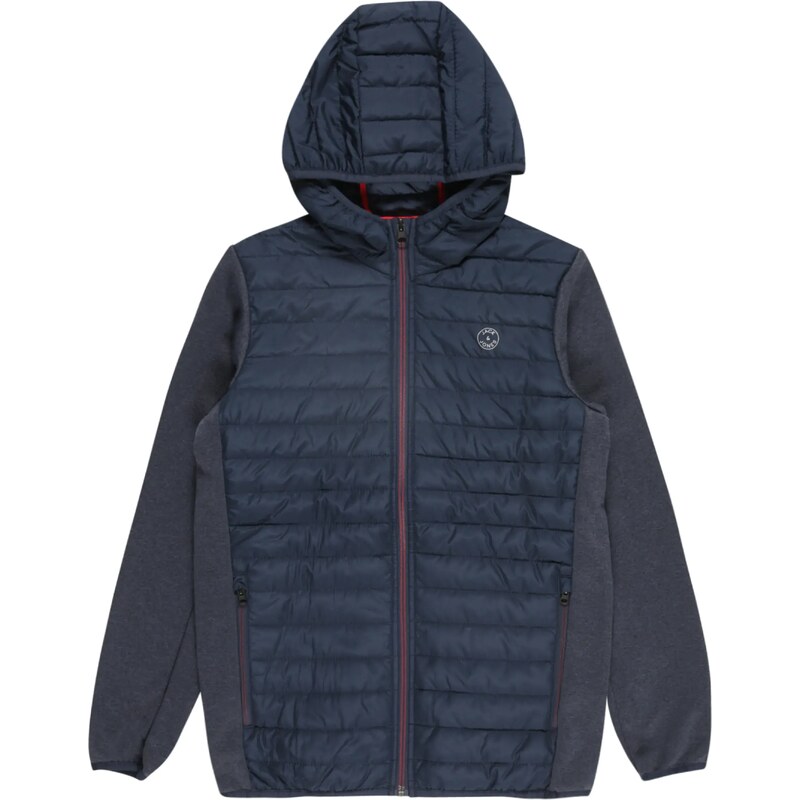 Jack & Jones Junior Přechodná bunda JJEMulti námořnická modř /
