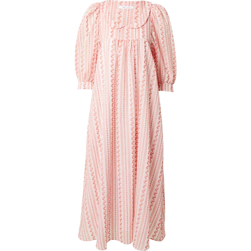Samsøe Samsøe Šaty ADALEE oranžová / offwhite