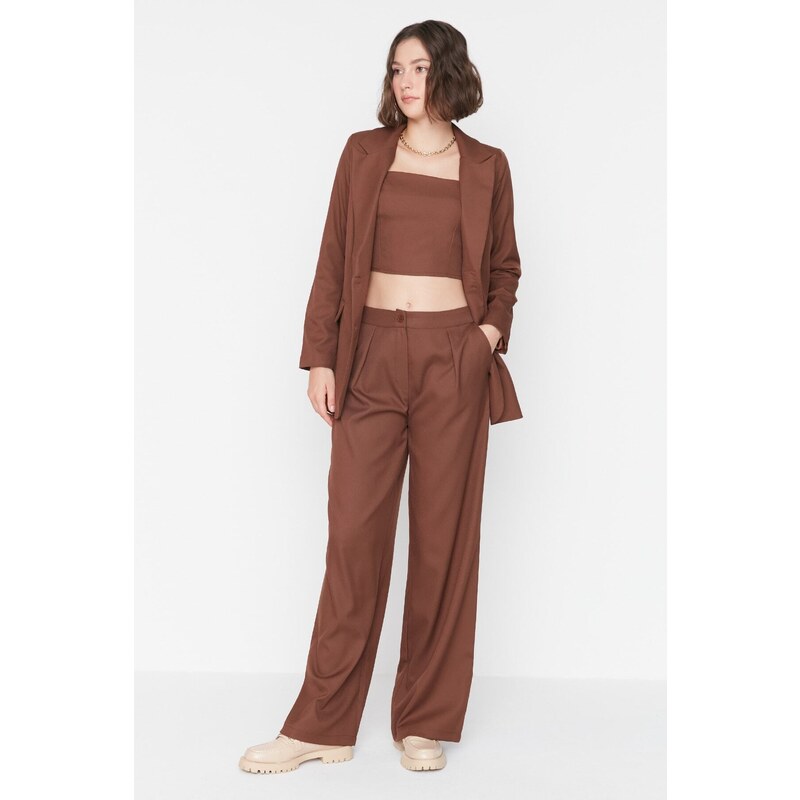 Dámské kalhoty Trendyol Wide 107054049
