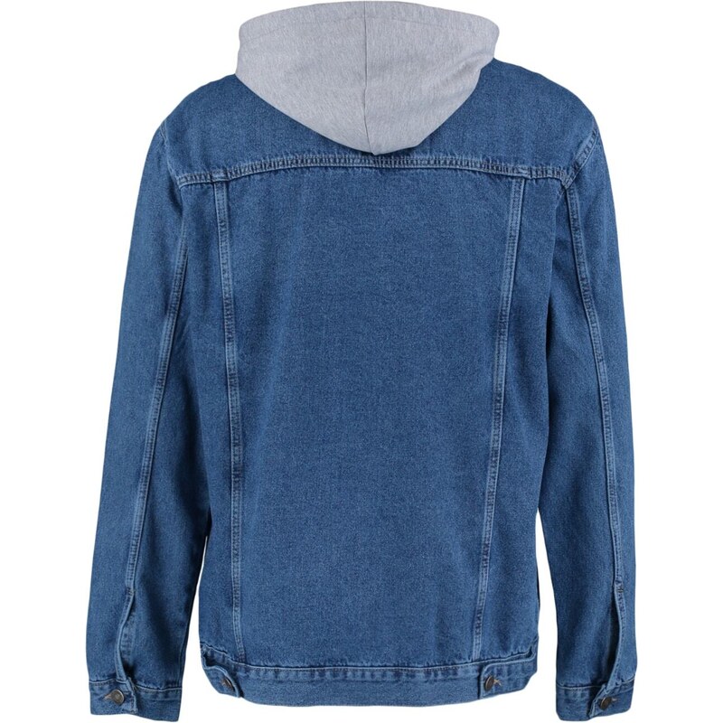 Trendyol Indigo Regular Fit Knitted Hooded Denim Jacket