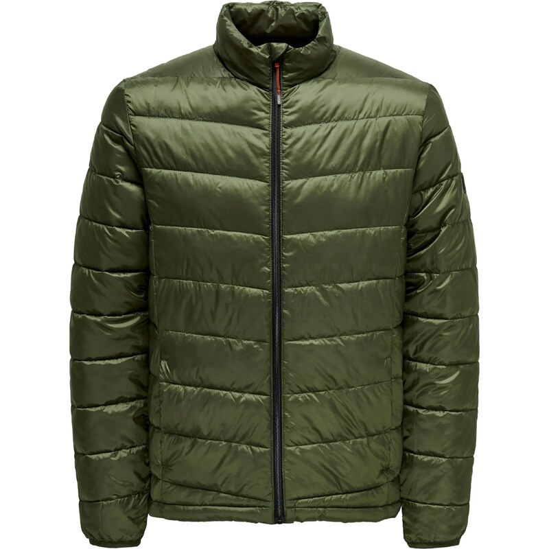 Only & Sons Přechodná bunda Carven olivová / černá