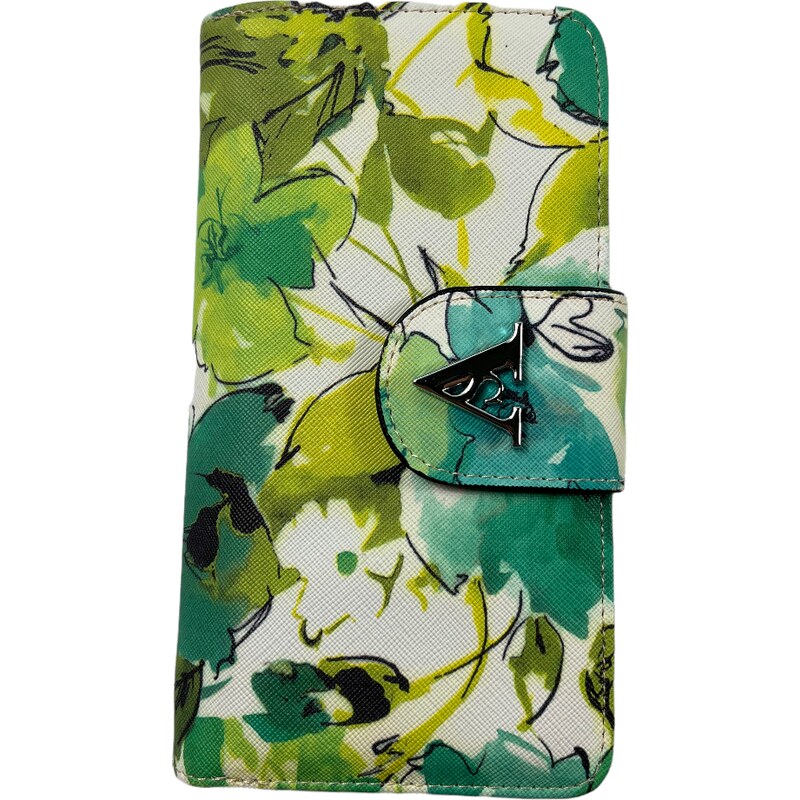 Swifts Dámská peněženka s květinami zelená P410