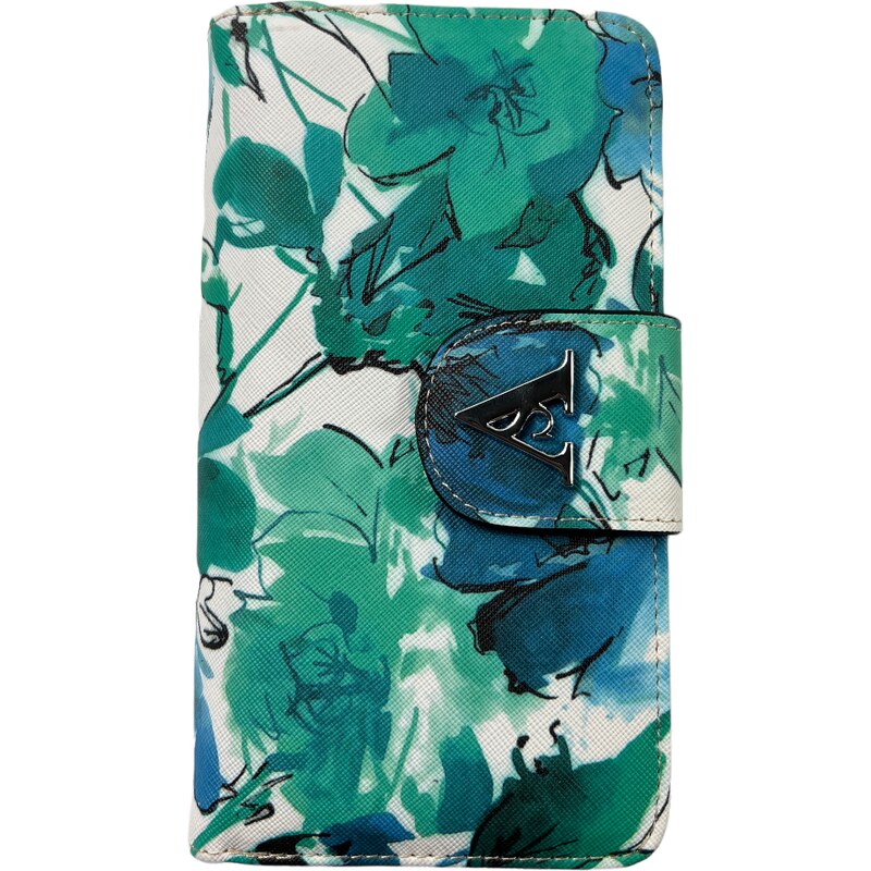 Swifts Dámská peněženka s květinami modrá P410