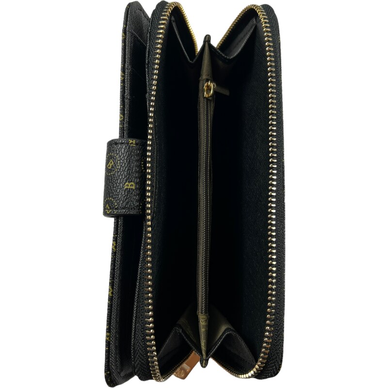 Briciole Dámská peněženka s motivem černá 4040