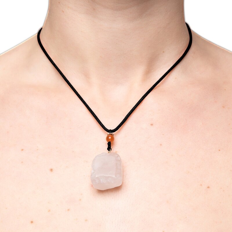 Náhrdelník s růženínem La Gemmes Rose Quartz Necklace