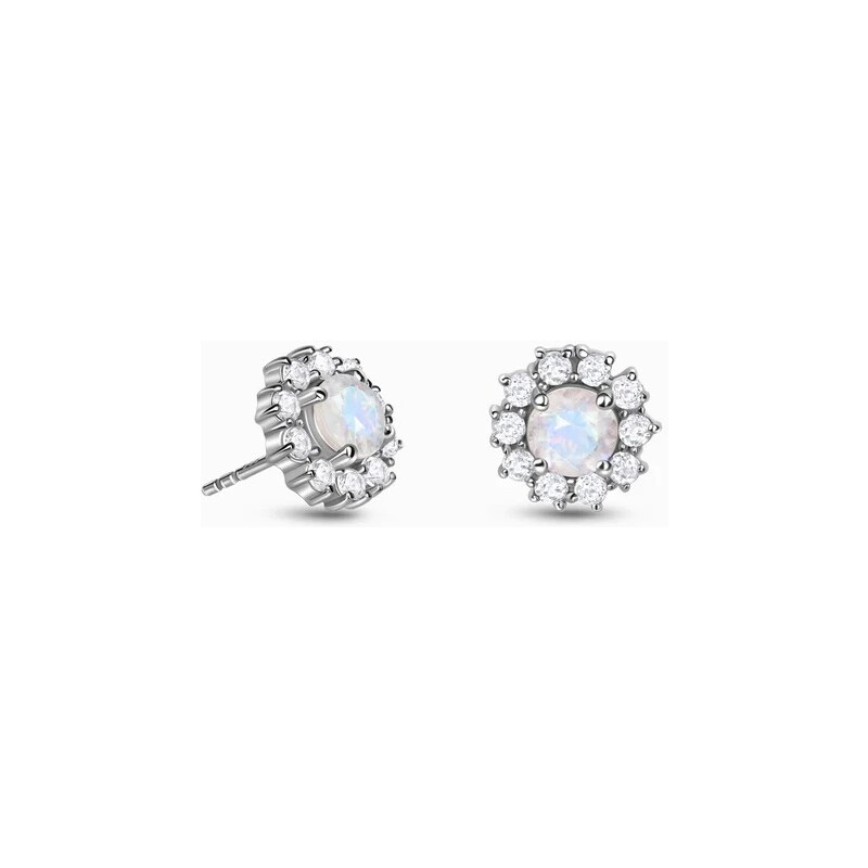 ELENYS Royal Fashion stříbrné peckové náušnice GU-DR23079E-SILVER 73283089