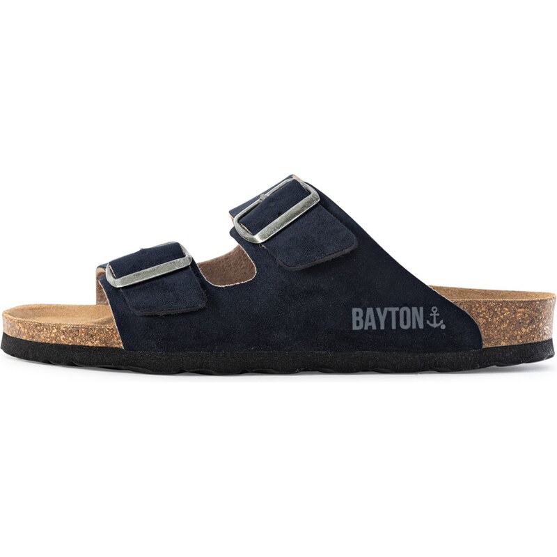 Bayton Pantofle Atlas tmavě modrá 97730704