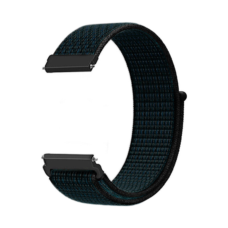 4wrist Provlékací řemínek pro Apple Watch - Black/Blue 42/44/45/49 mm