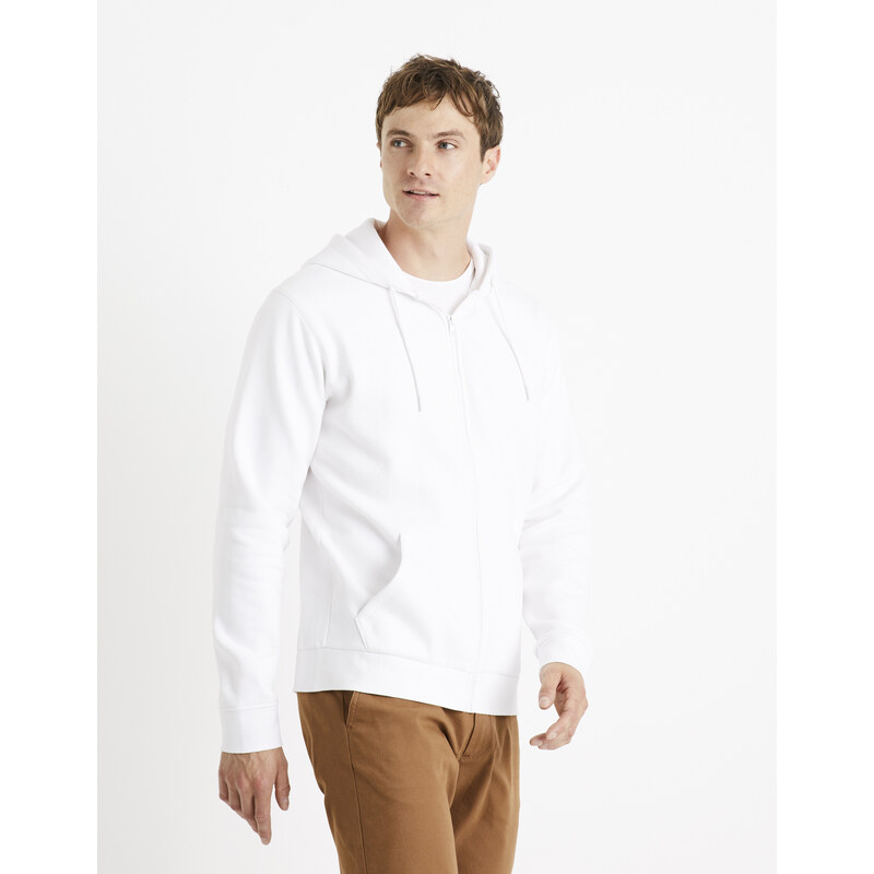 Celio MMikina na zip Vethree - Pánské