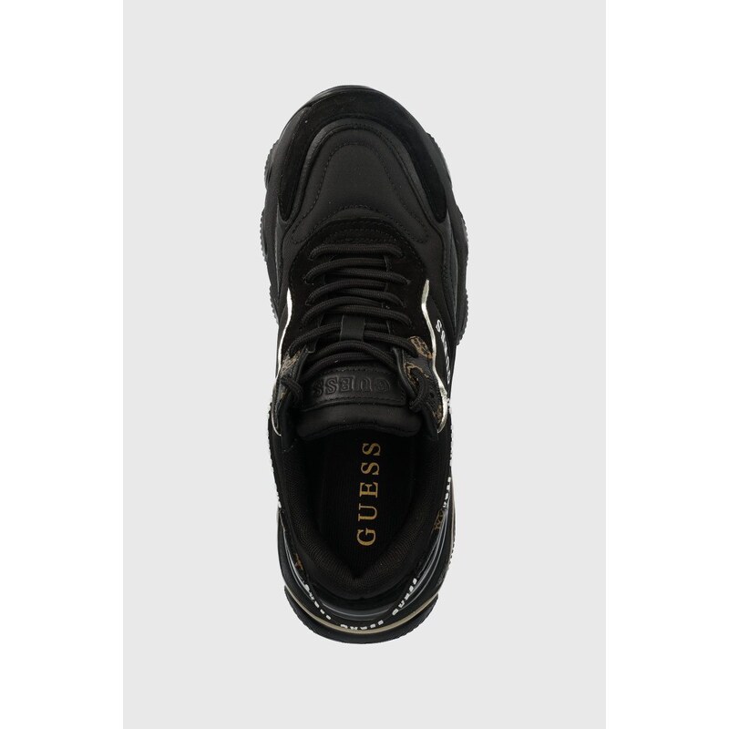 Sneakers boty Guess Micola černá barva, FL7MIC FAL12
