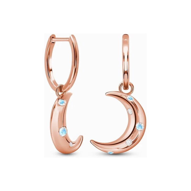 ELENYS Royal Fashion náušnice 14k zlato Vermeil GU-DR23083E-ROSEGOLD 73310178