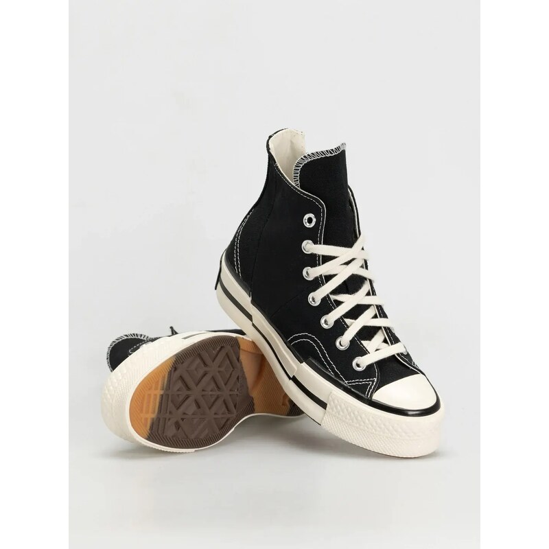 Converse Chuck 70 Plus Hi (black/egret/black)černá