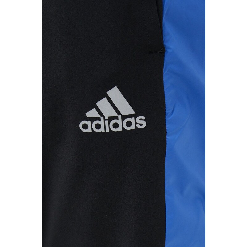 Běžecké kalhoty adidas Performance černá barva