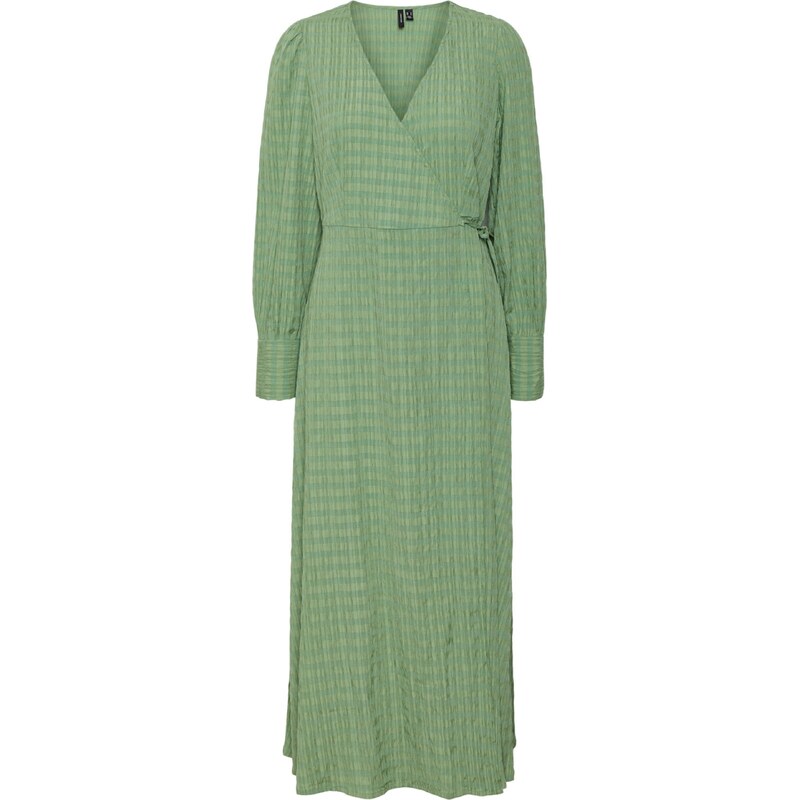 VERO MODA Šaty Enga zelená / světle zelená
