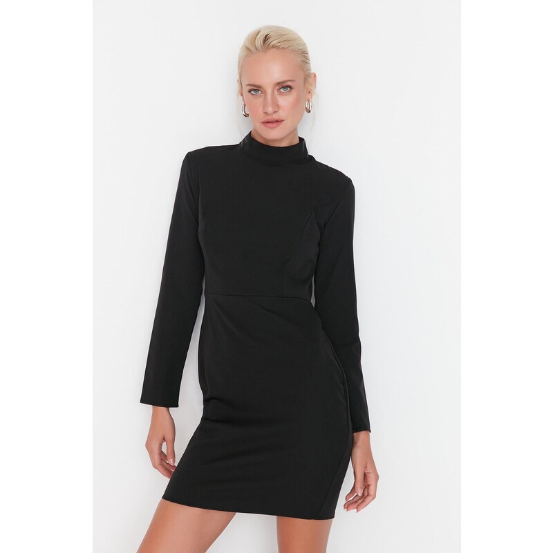 Trendyol Black Stand Up Dress