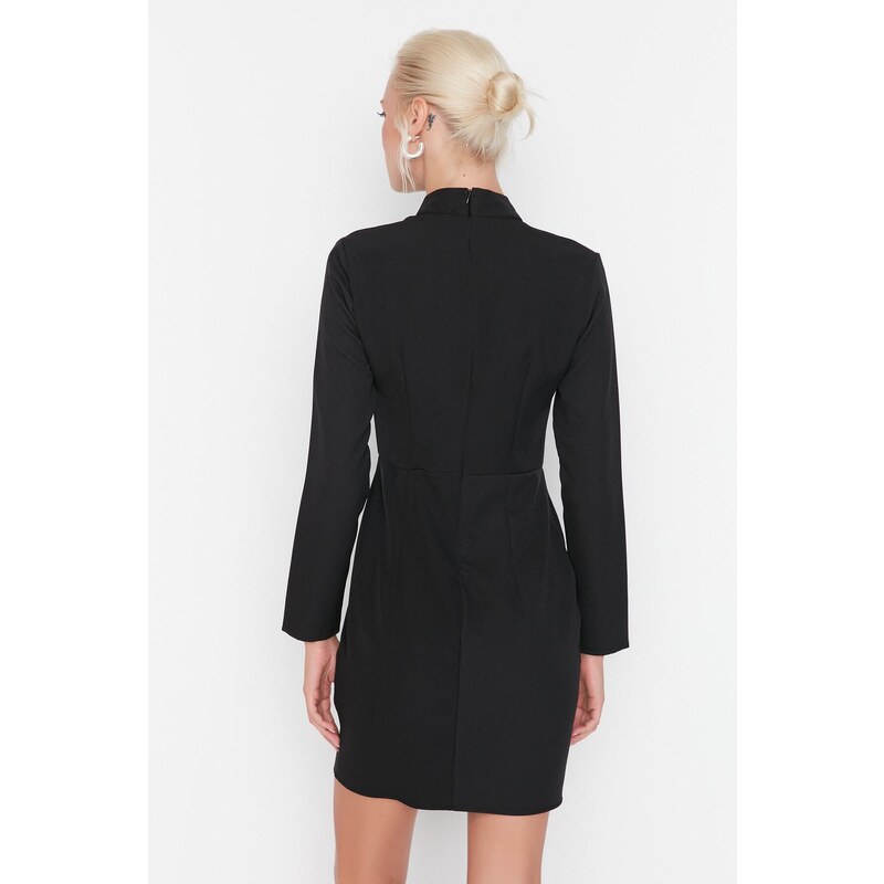 Trendyol Black Stand Up Dress