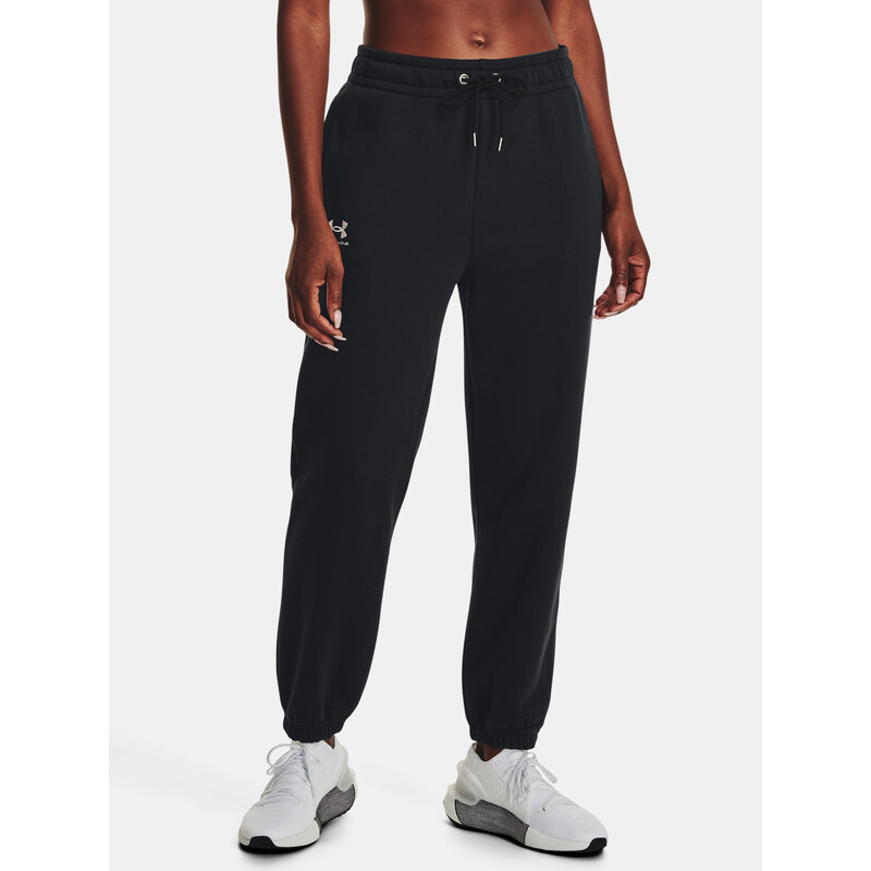 Under Armour Kalhoty Essential Fleece Joggers-BLK - Dámské