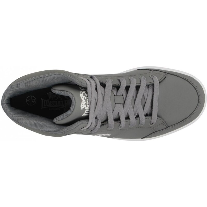 Lonsdale Canons Mens Trainers Grey/White