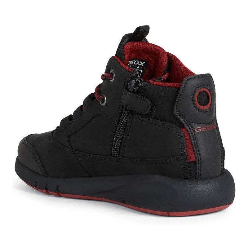 Dětské sneakers boty Geox Aeranter černá barva