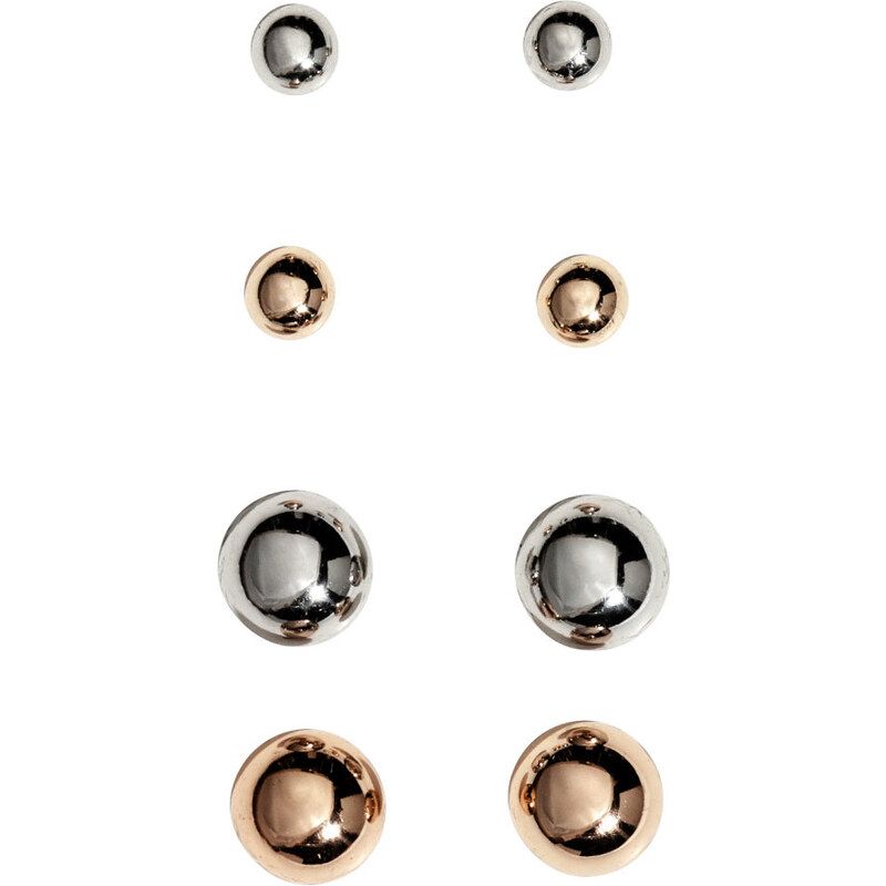 H&M 4-pack earrings