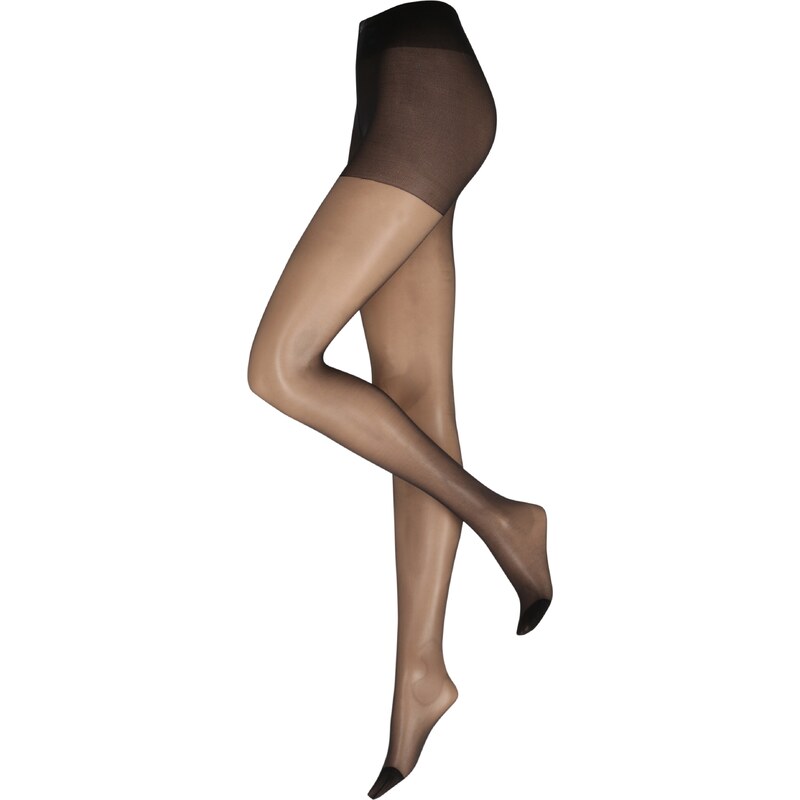 Lindex Jemné punčocháče černá 104300246