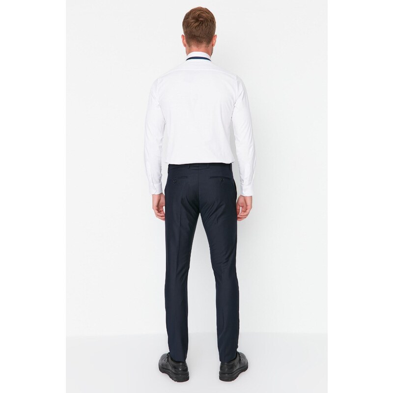 Trendyol Navy Blue Men's Slim Fit Trousers