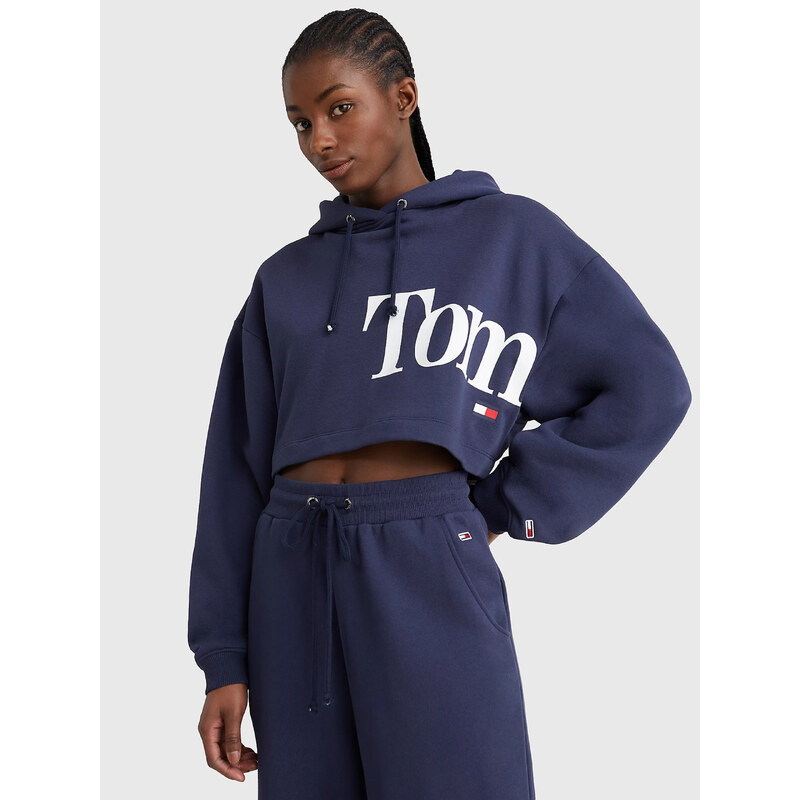 Tommy Jeans dámská tmavě modrá mikina