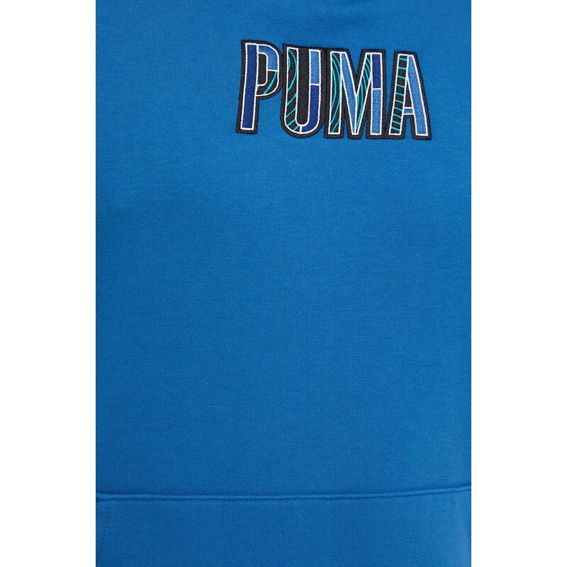 Tepláková mikina Puma s aplikací