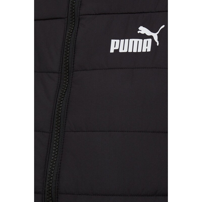 Bunda Puma dámská, černá barva, přechodná