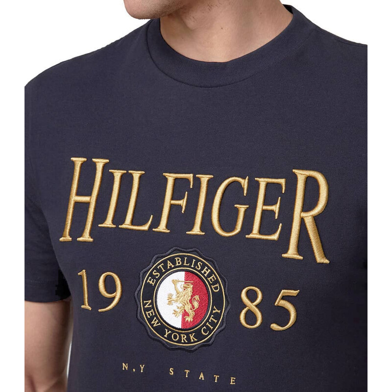 Pánské modré triko Tommy Hilfiger