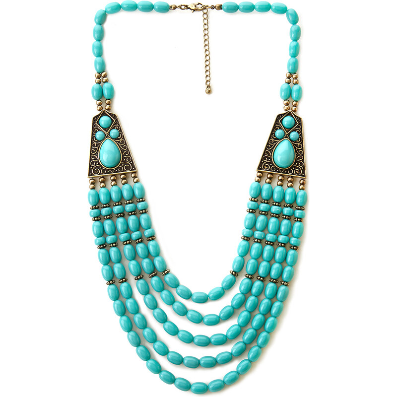 Forever 21 Boho Beaded Necklace