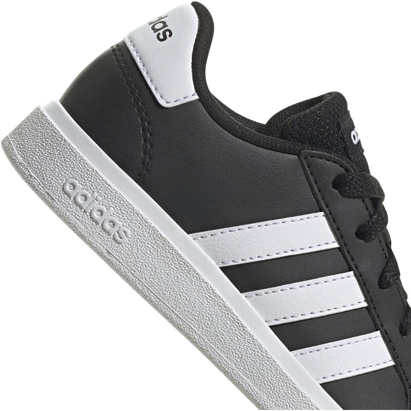 adidas Performance Grand court 2.0 k CBLACK/FTWWHT/CBLACK