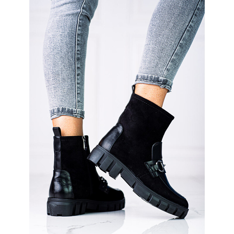 Ankle boots for women Vinceza black