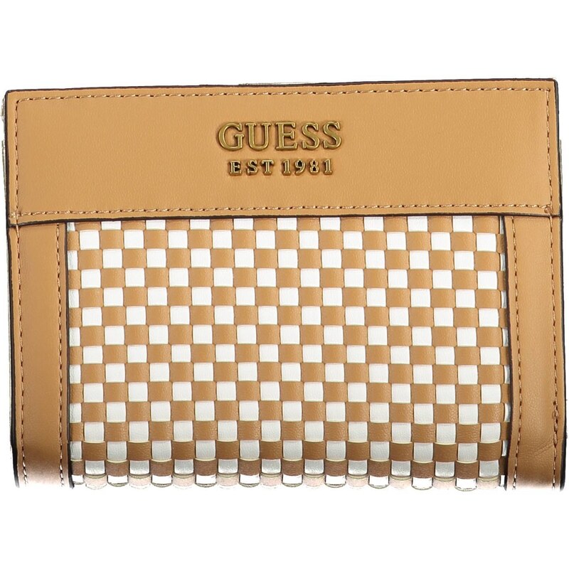 GUESS JEANS Dámská peněženka GUESS hnědá 107274106